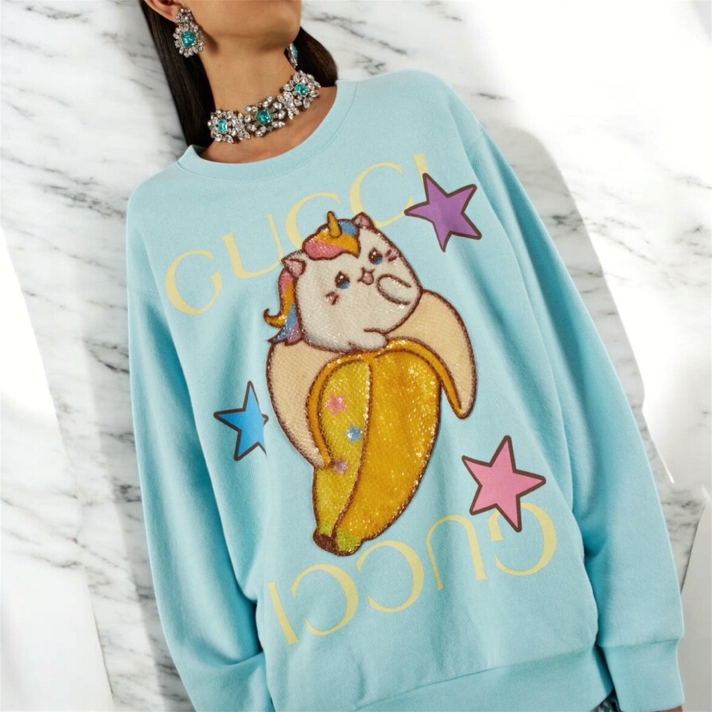 ❌SOLD❌ NWT Gucci and Bananya collaboration 2022 by Alessandro Michele sweater